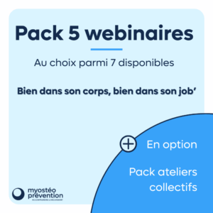 Pack 5 webinaires (au choix)