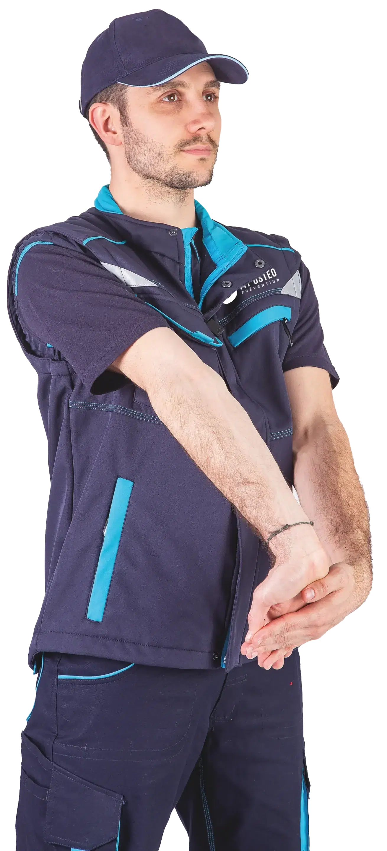 Geste etirement bras